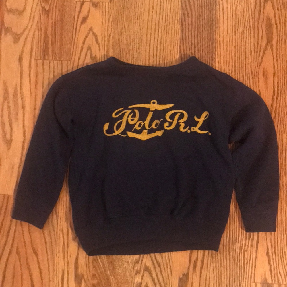 Ralph Lauren crewcut little girl sweatshirt